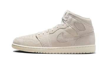 Air Jordan Air Jordan 1 Mid Craft Suede Ivory - FQ3224-100 / FN7449-100