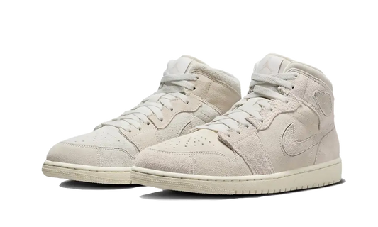 Air Jordan Air Jordan 1 Mid Craft Suede Ivory - FQ3224-100 / FN7449-100