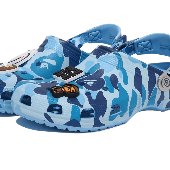 Classic Clog A Bathing Ape ABC Camo Blue - 209627-4TB