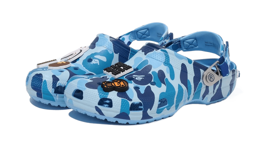 Classic Clog A Bathing Ape ABC Camo Blue - 209627-4TB
