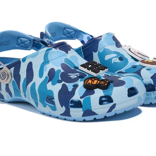 Classic Clog A Bathing Ape ABC Camo Blue - 209627-4TB