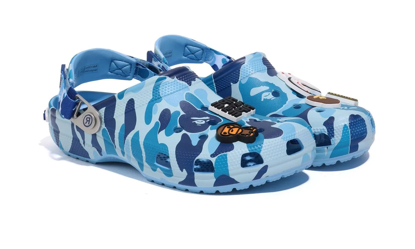 Classic Clog A Bathing Ape ABC Camo Blue - 209627-4TB