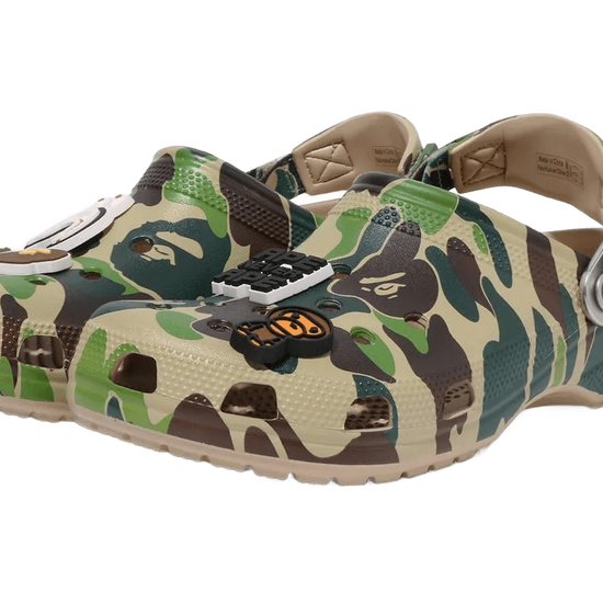 Classic Clog A Bathing Ape ABC Camo Green - 209627-212