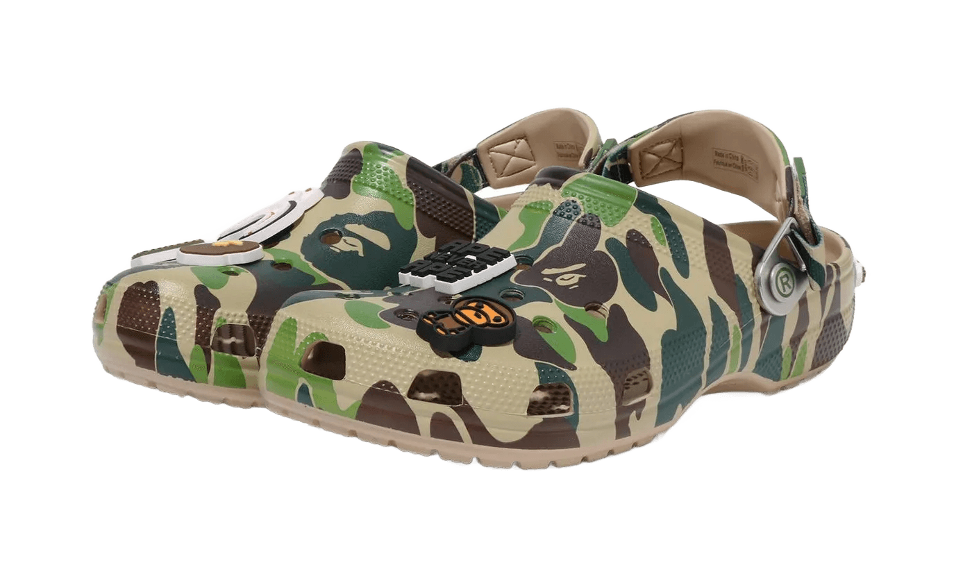 Classic Clog A Bathing Ape ABC Camo Green - 209627-212