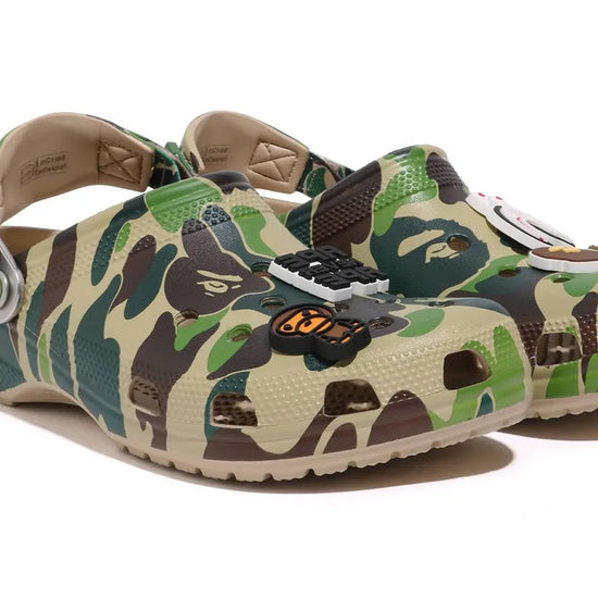 Classic Clog A Bathing Ape ABC Camo Green - 209627-212