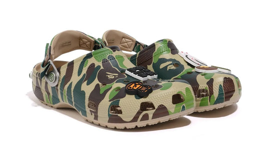 Classic Clog A Bathing Ape ABC Camo Green - 209627-212