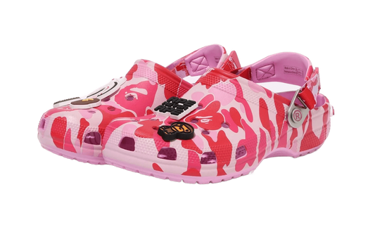 Classic Clog A Bathing Ape ABC Camo Pink - 209627-6I2