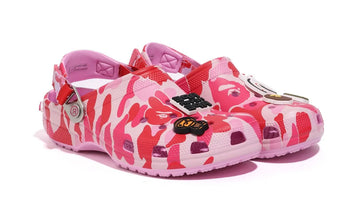 Classic Clog A Bathing Ape ABC Camo Pink - 209627-6I2