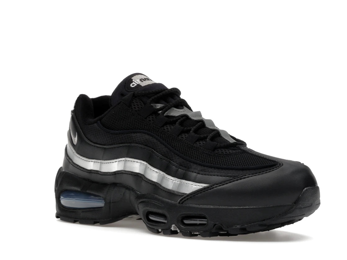 Air Max 95 OG Big Bubble Black White Metallic Silver - IB1667-003