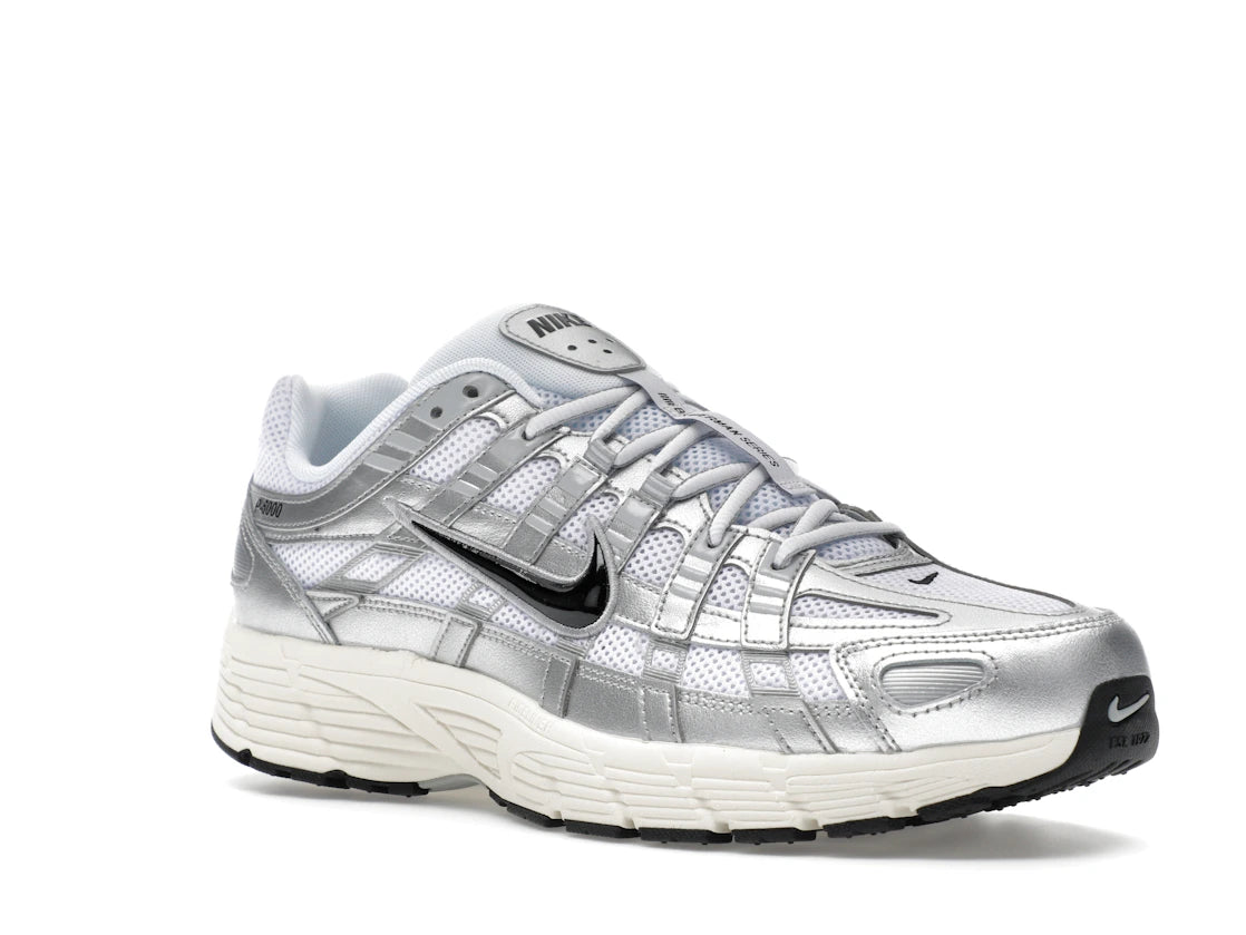 P-6000 White Metallic Silver Flat Silver Black - CD6404-105