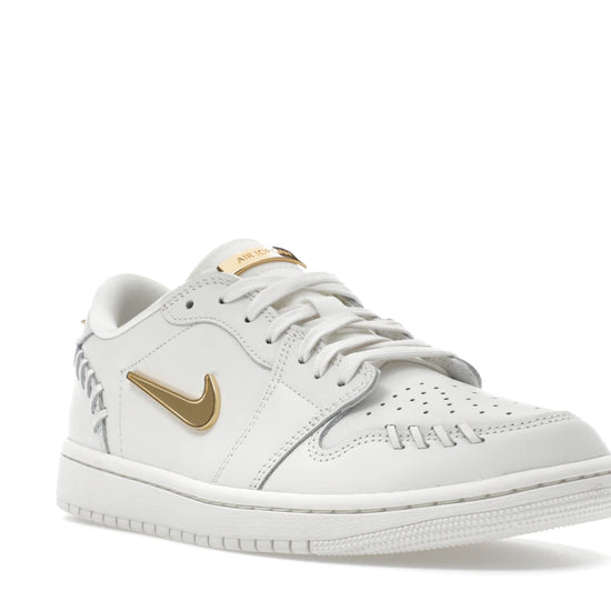 Air Jordan 1 Low Method of Make Sail Metallic Gold - FN5032-100