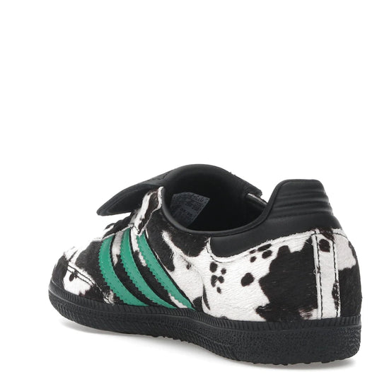 Samba LT Cow Print Black White - JS3930
