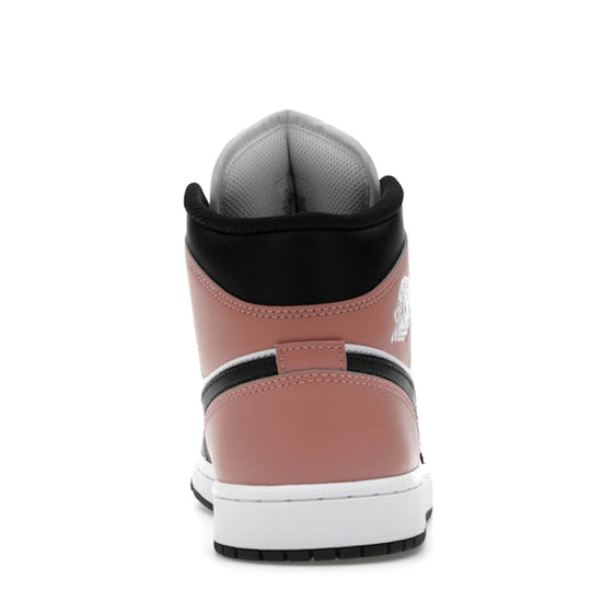Air Jordan 1 Mid White Rust Pink Black - DQ8426-100