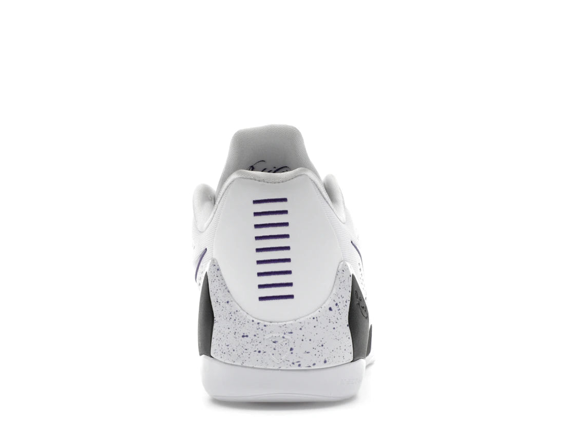 Kobe 9 Elite Low EM Protro White Court Purple - IH1401-100
