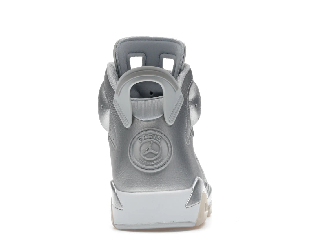 Air Jordan 6 Retro PSG Paris Saint-Germain Silver - IQ5135-001