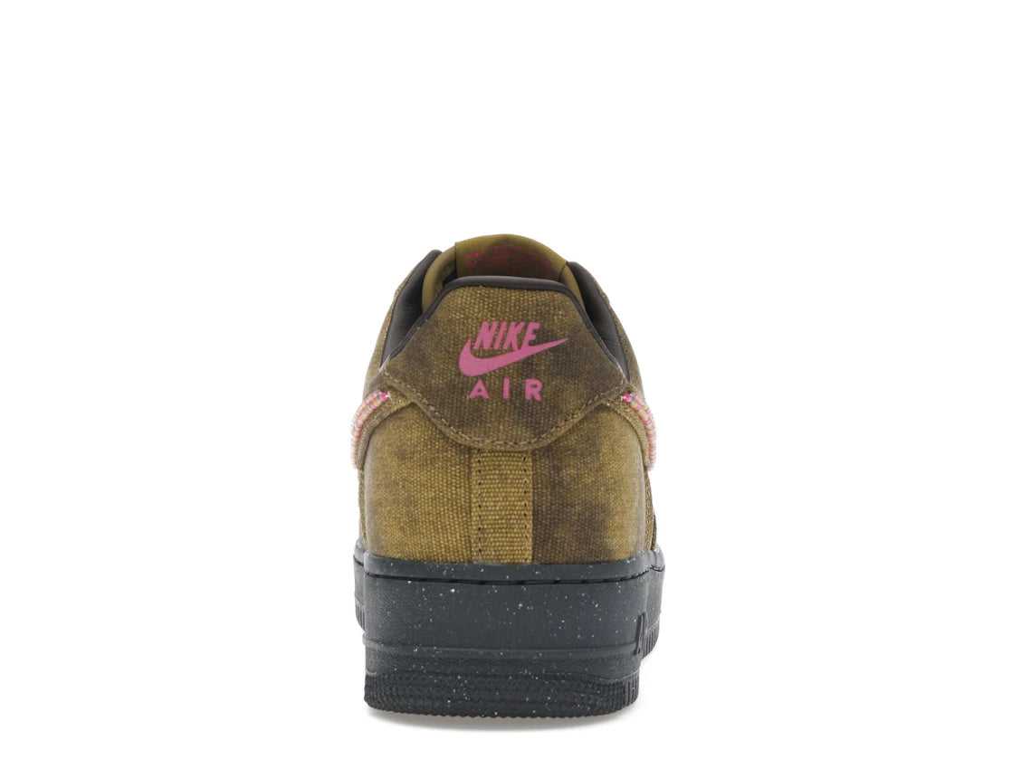 Air Force 1 Low '07 QS Boucle Desert Moss Fierce Pink - IO4474-300