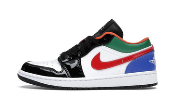Air Jordan 1 Low Multi-Color Black Toe - CZ4776-101