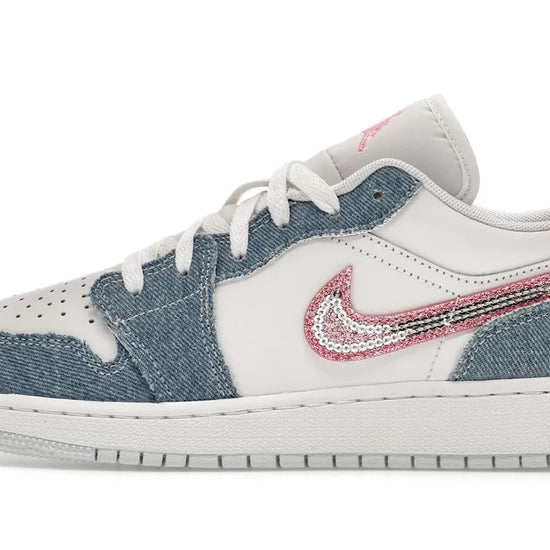 Air Jordan 1 Low SE Denim Sequin - HQ2001-400