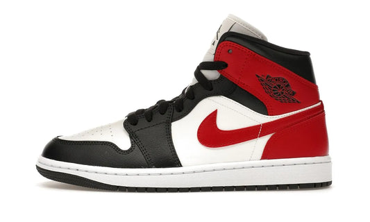 Air Jordan 1 Mid Gym Red Off Noir - BQ6472-160