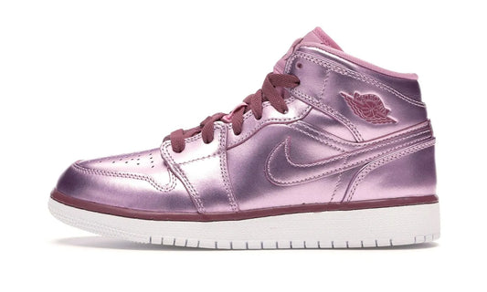 Air Jordan 1 Mid Pink Rise - AV5174-640