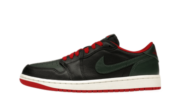 Air Jordan 1 Retro Low OG Gorge Green Varsity Red - CZ0775-036