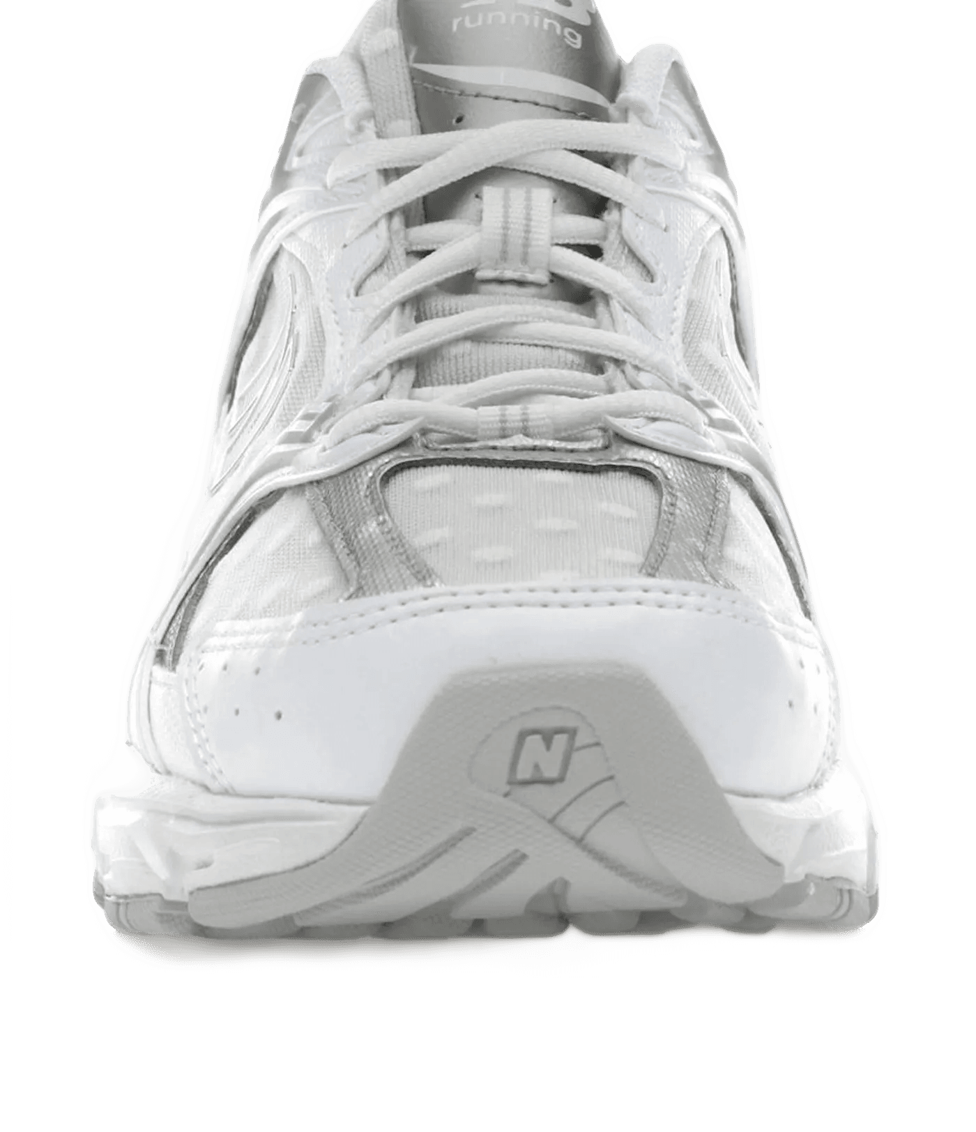 530 Silver Metallic Polka Dots - U530HFW