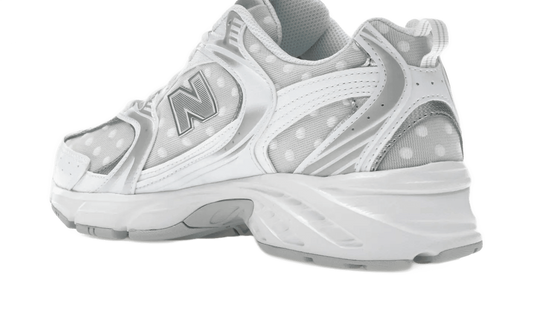 530 Silver Metallic Polka Dots - U530HFW