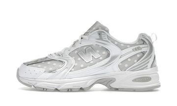 530 Silver Metallic Polka Dots - U530HFW