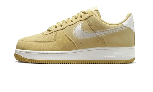 Air Force 1 Low '07 LV8 Buff Gold Sail Embroidered Swoosh - HJ4465-700