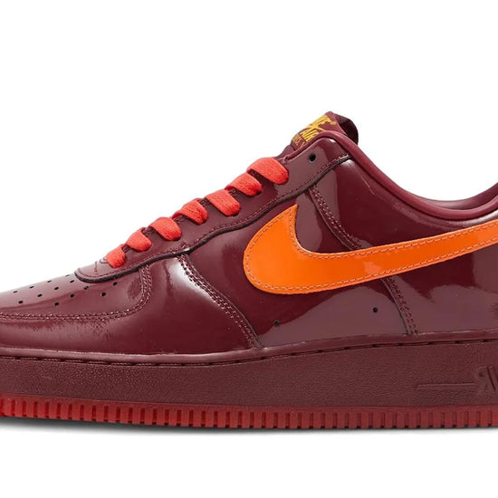Air Force 1 Low Patent Leather Dark Team Red Safety Orange - IO4489-601