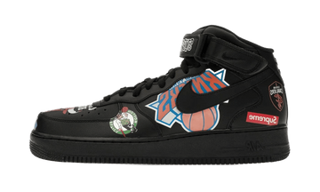 Air Force 1 Mid Supreme NBA Black - AQ8017-001