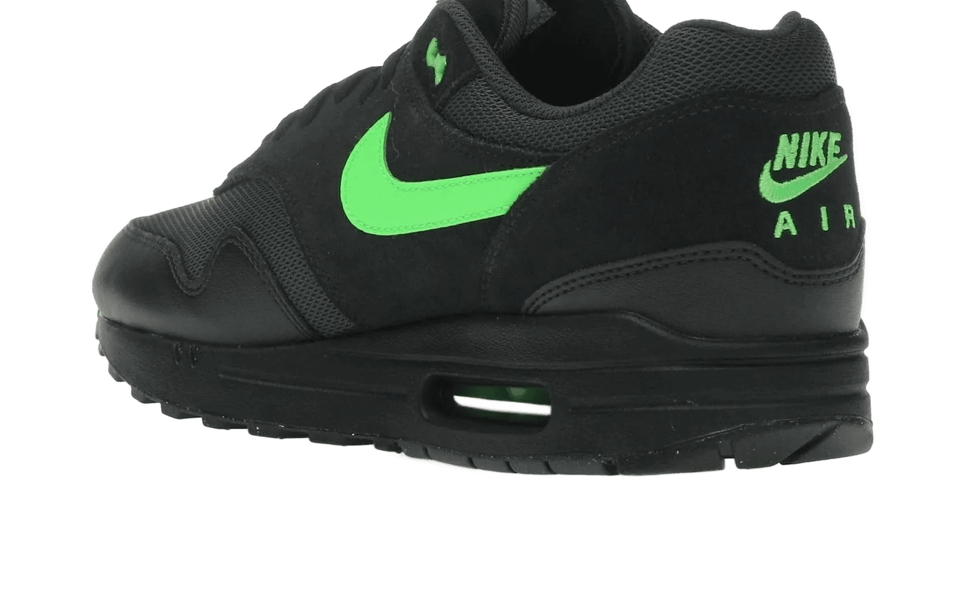 Air Max 1 Essential Black Green Strike - FZ5808-012
