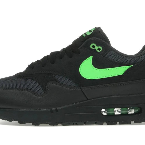 Air Max 1 Essential Black Green Strike - FZ5808-012