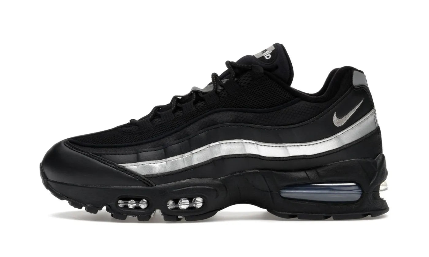 Air Max 95 OG Big Bubble Black White Metallic Silver - IB1667-003