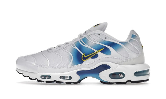 Air Max Plus Spray Paint Swoosh White Blue - DX8962-100