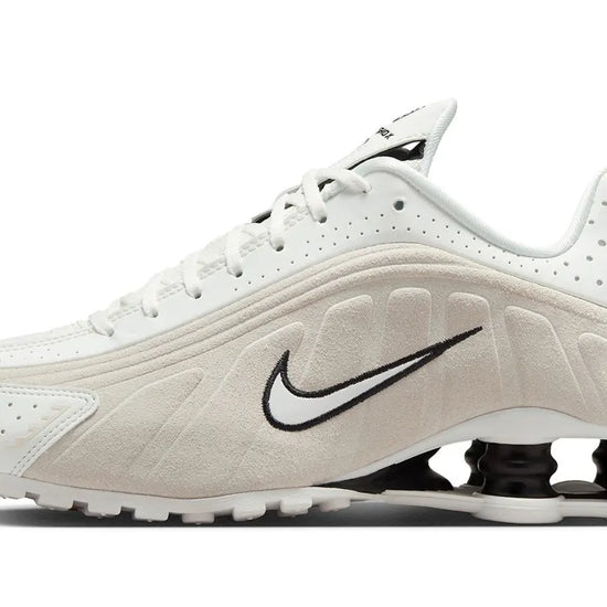 Shox R4 White Black Suede - HQ7739-100