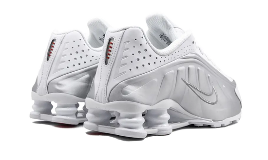 Nike Shox R4 White Metallic Silver - AR3565-101