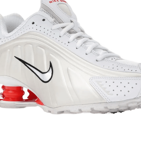 Shox R4 White Phantom Picante Red - AR3565-103