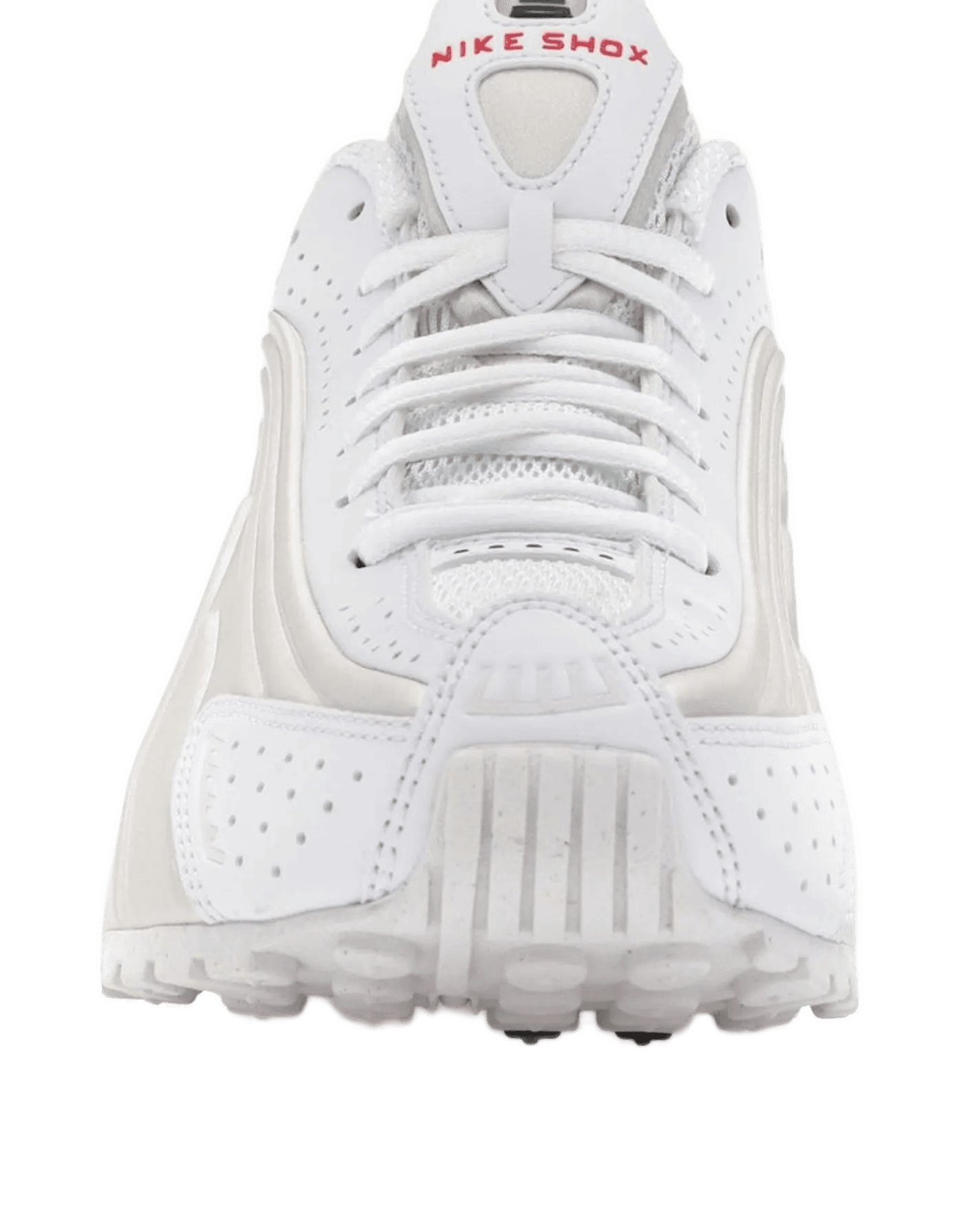 Shox R4 White Phantom Picante Red - AR3565-103