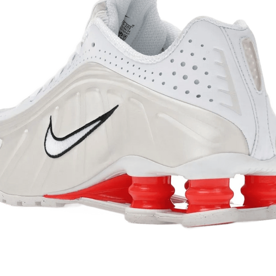 Shox R4 White Phantom Picante Red - AR3565-103
