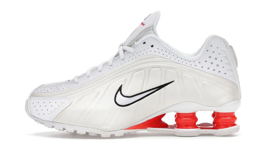 Shox R4 White Phantom Picante Red - AR3565-103