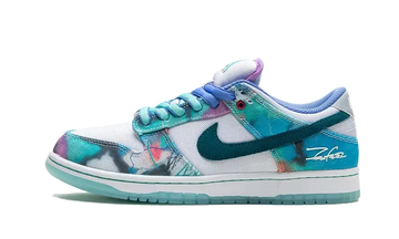 SB Dunk Low Futura Laboratories Bleached Aqua - HF6061-400