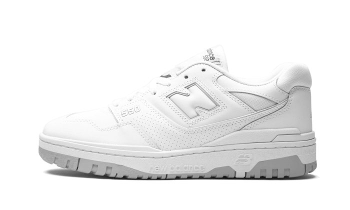 New Balance 550 White Grey - BB550PB/BB550PB1 / GSB550PB