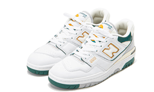 New Balance 550 White Nightwatch Green - BB550PWC