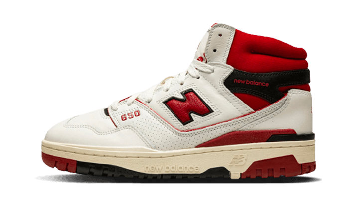 New Balance 650R Aimé Leon Dore White Red - BB650RE1