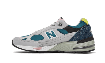 New Balance 991 Made In UK Grey Teal - M991PSG