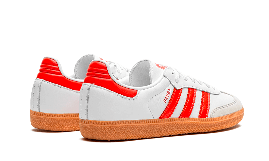 Adidas Samba OG White Solar Red Gum - IF6513