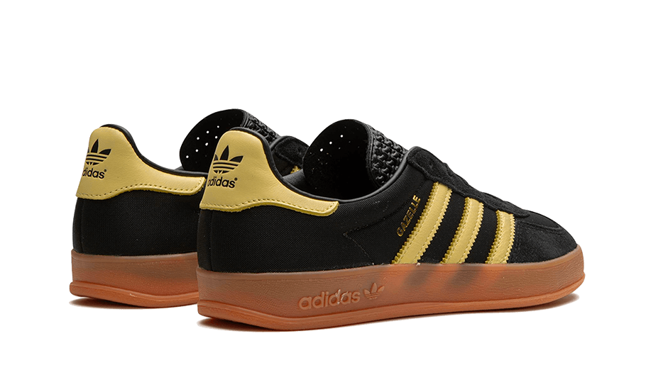 Adidas Gazelle Indoor Core Black Almost Yellow - IG4999