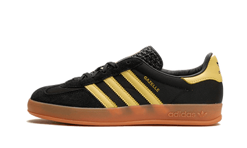 Adidas Gazelle Indoor Core Black Almost Yellow - IG4999