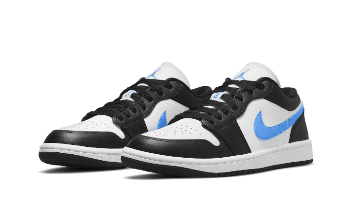 Air Jordan Air Jordan 1 Low Black University Blue - DC0774-041